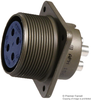 Circular Connector, Receptacle, Size 22, 4 Position, Box; Military Specification Amphenol Industrial - 96J7846 - Newark, An Avnet Company