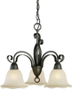 Mini Chandeliers-Glass Shade - 93167 - Light Center (The)