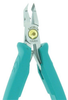 Excelta Five Star Angled Flush Tungsten Carbide Flush Cutting Plier 7282EH - 5 in Length - Molded Plastic Grip - EXCELTA 7282EH - R. S. Hughes Company, Inc.