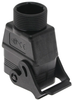 Plastic, Rectangular Hood, size 32.13, Single Latch, Top PG21 cable entry - CQ-08VG - Mencom Corporation