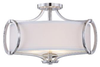84011-CH Semi-Flush Mts.-Drum Shade - 650757 - Capital Lighting, Inc.
