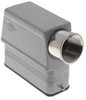 Standard, Rectangular Hood, size 66.16, 2 Pegs, Side .75-NPT cable entry - CZAOT-25.5L - Mencom Corporation