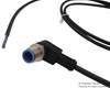 Sensor Cable, Amp, M12 Sensor Right Angle 3 Position Plug, Free / Stripped End, 1.5 M, 4.9 Ft Rohs Compliant Te Connectivity - 49Y4509 - Newark, An Avnet Company