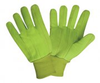 High Vis Corded Canvas Gloves (1 Dozen) - 2850CD - Wiper Master, Inc.