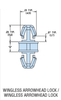 Nylon Spacers - 10527 - bisco industries