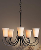 101105-05-H35 Mid. Chandeliers-Glass Up - 492018 - Capital Lighting, Inc.