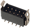 Wire-Board Connector, Male 34 Position, 2Mm; Connector Systems Harwin - 56K2690 - Newark, An Avnet Company