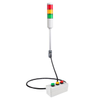 Stackable Tower Lighting, Beacons, and Components - ATESR-15-RYG - Quarktwin Technology Ltd.