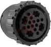 Connector; 16; Plug; Wire; 23; All Plastic; 1-3/8 - 18 UNEF-2A; Free Hanging - 70082985 - Allied Electronics, Inc.