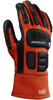 Ansell ActivArmr 97-200 Orange/Black 12 Goatskin Leather Mechanic's Gloves - Nitrile Palm & Fingers Coating - 076490-13944 - 076490-13944 - R. S. Hughes Company, Inc.