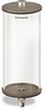 Clear View Oil Reservoir, 1 gal Acrylic, 1/2” Male NPT, Pipe Mount - B4466-128AB4W - Oil-Rite Corp.