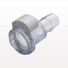 Coupling Body, In-Line Hose Barb, Straight Thru - MPX17803 - Qosina Corp.