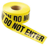 Tape, Barricade, Pe, Black/yellow, 3Inx1000Ft; Tape Type 3M - 33R2493 - Newark, An Avnet Company