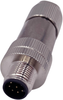 Sensor Conn, M12, Plug, 8Pos, Cable; Product Range Norcomp - 46AK9000 - Newark, An Avnet Company