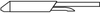 OKi STDC-804L Long Reach Desolder Tip 1 mm x 1.78 mm -- STDC-804L - Image