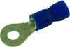 Terminal, Ring Tongue, #6, Crimp, Blue; Stud Size - Metric Multicomp Pro - 34P2328 - Newark, An Avnet Company