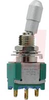 Switch, Toggle(locking); Panel Mnt; 6 A; 125 VAC; SPDT; On-None-On; Solder/QC - 70155973 - Allied Electronics, Inc.