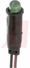 Indicator,Pnl-Mnt;Indicator, Snap Mount, 0.25 Inch Mounting Hole, Green - 70214123 - Allied Electronics, Inc.