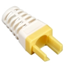 EZ-RJ45 CAT6 Strain-Relief Boot, 50-Pack, Yellow - CAT6EZ-BOOT-YL - Visual Sound, Inc.