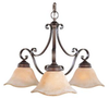 F1837/3CB Mid. Chandeliers-Glass Down - 777072 - Capital Lighting, Inc.