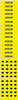 Brady B-946 Black on Yellow Vinyl Self-Adhesive Pipe Marker - 2 1/4 in Height - 1/2 in Character Height - 2 3/4 in Length - Printed Msg = OVERFLOW with Right Arrow - 7208-3C - 754476-81615 - R. S. Hughes Company, Inc.