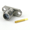 SMA Female Connector Solder Cup Terminal Solder Attachment 2 Hole Flange - SC3784 - Fairview Microwave Inc.