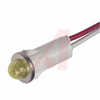 Indicator,Pnl-Mnt;;Yellow;Non-Reable Solid State;12V;White Nylon;Round;22AWG - 70130256 - Allied Electronics, Inc.