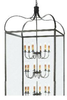 Foyer/Hall Lanterns-Glass w/Frame - 82726 - Light Center (The)