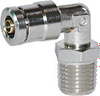 Nickel Plated Brass Dot Push-in - D6520 06-08 - Hi-Tech Controls, Inc.