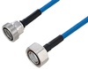Plenum 7/16 DIN Male to 7/16 DIN Female Low PIM Cable 60 Inch Length Using SPP-250-LLPL Coax Using Times Microwave Parts - PE3C6182-60 - Pasternack