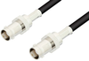 BNC Female to BNC Female Cable 72 Inch Length Using RG58 Coax - PE3052-72 - Pasternack