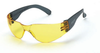 Wrap, yellow lens, crystal black frame - 3345 - Crossfire By Radians