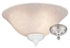 Light Kit - Frosted Crackle Bowl - MC143-L - Monte Carlo Fan Company