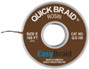 Desoldering Braid, Quick Braid, .125 X 100 Rohs Compliant Easybraid - 51AC9475 - Newark, An Avnet Company