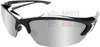 Edge Khor Safety Glasses with Black Frame and Silver Mirror - SDK117 - Safety Glasses USA