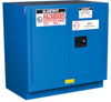 Justrite Chemcor 22 gal Blue Hazardous Material Storage Cabinet - 35 in Width - 35 in Height - 697841-15466 - 697841-15466 - R. S. Hughes Company, Inc.