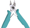 Excelta Five Star Tapered & Relieved Diagonal Flush Carbon Steel Flush Cutting Plier 7247E - 5 in Length - Foam Cushion Grip - EXCELTA 7247E - R. S. Hughes Company, Inc.
