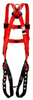 3M Saturn 1030F Red Universal Vest-Style Body Harness - Nomex/Polyester Webbing - 078371-63509 - 078371-63509 - R. S. Hughes Company, Inc.