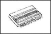 Wire-Board Conn, Socket, 40Pos, 2.54Mm; Accessory Type 3M - 65F206 - Newark, An Avnet Company