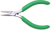 Xcelite Serrated Needle Nose Straight Needle Nose Gripping Pliers L4V - 4 in Length - Foam Cushion Grip - 043127-08548 - R. S. Hughes Company, Inc.