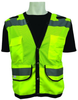 Global Glove Frogwear Lime Large Mesh High-Visibility & Reflective Vest - 8 Pockets - GLO-059 LG - GLO-059 LG - R. S. Hughes Company, Inc.