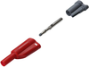 4Mm Banana Plug, 36A, Red; Gender Cal Test Electronics - 61AC9194 - Newark, An Avnet Company