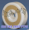 635-2RS Full Ceramic Sealed Bearing 5x19x6 ZrO2 - Kit8438 - NationSkander California Corporation