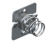 Compact Battery Contact, Spring - 5202 - Keystone Electronics Corp.