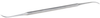 Excelta Two Star Double-Ended Angled Stainless Steel Probe 334D - 5.5 in Length - EXCELTA 334D - R. S. Hughes Company, Inc.