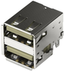 Usb Stacked Connector, 2.0 Type A, 4Pos Rohs Compliant Wurth Elektronik - 09AJ7834 - Newark, An Avnet Company