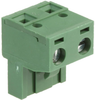 Terminal Block, Pluggable, 2Pos, 14Awg; Pitch Spacing Multicomp Pro - 64T3574 - Newark, An Avnet Company
