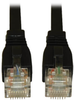 Augmented Cat6 (Cat6a) Snagless 10G Certified Patch Cable, (RJ45 M/M) - Black, 3-ft. -- N261-003-BK - Image