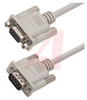 Cable;Premium Molded;Straight;DB9 Male/Female;10 Ft;9 Cond;Light Gray;Stranded - 70126099 - Allied Electronics, Inc.