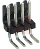 .156 RT ANGLE FRICTION LOCK HEADER;4 CIRCUITS - 70190740 - Allied Electronics, Inc.